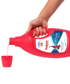 Rug Doctor Oxy Carpet Cleaning Solution, 64 oz., Removes Embedded Stains & Odors with Powerful Oxygen Activated Boosters, Compatible with All Leading Carpet Cleaning Machines 64 Fl Oz (Pack of 1) 12 61oJoC0Qo3S