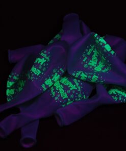 11 inch Glow in the Dark Happy Birthday Glow Party Latex Balloons (10) 10 17 61oJryoLxL