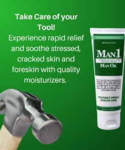 Alternative view of Man1 Man Oil Penile Health Cream - Advanced Care. Treat dry, red, cracked or peeling penile skin. Improves sensation over time