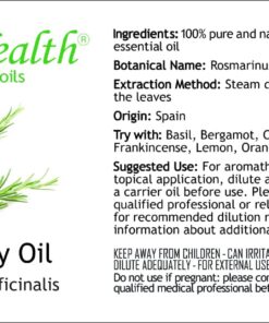 Rosemary Essential Oil - 1 fl oz - 100% Pure Essential Oil - GreenHealth Rosemary 11 61oLGO95ATL