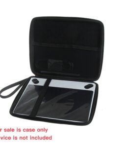 Alternative view of Hermitshell Hard EVA Travel Case for Wacom Intuos Art Pen and Touch Digital Graphics Drawing Painting Tablet Medium case for CTL490DW / CTL490DB