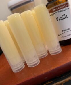 Vivaplex 50, Clear, Empty, 5.5 ml Lip Balm Tubes with White Caps 25 61oMMqC4mJL