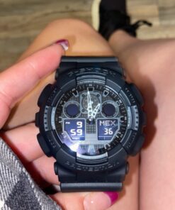 Casio Mens G-Shock Ana-Digi GA100-1A1 3-Eye Wristwatch 38 61oNwfEqwZL 1