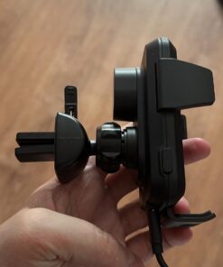 Wireless Car Charger, JOYMASS 15W Fast Charging Auto Clamping Car Charger Cell Phone Holder Mount Vent for iPhone 15 14 13 12 Mini Pro Max 11 XR XS X, Samsung Galaxy S23 Ultra S22 S21+ Note 20, etc BLACK 37 61oOAOHFAkL