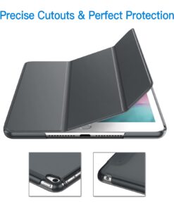 JETech Case for iPad Mini 4, Smart Cover with Auto Sleep/Wake (Dark Grey) Dark Grey 15 61oRIgXuanL