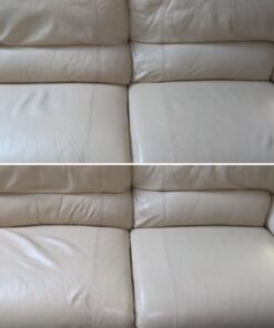 Leather Milk Leather Furniture Cleaner & Conditioner Kit (2 Bottle Furniture Care Set) - Straight Cleaner No. 2 + Furniture Treatment No. 5 - All Natural, Non-Toxic. Made in USA. W/ 2 Restoration Pads 6 oz 8 61oRN6jlKqL