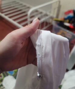 Utopia Bedding Zippered Mattress Encasement Twin - 100% Waterproof and Bed Bug Proof Mattress Protector - Absorbent, Six-Sided Mattress Cover 1 35 61oRsfWyXQL