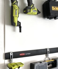 Rubbermaid FastTrack Cooler Hook, Garage Organization and Storage, Heavy Duty, Durable Locking Fit, Storage for Coolers, Cords, Ropes, Small Hoses Cord Hook 29 61oUelvvuIL