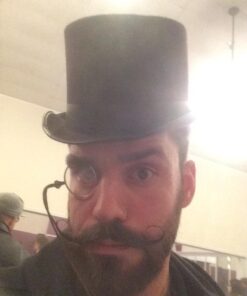 Silver Steampunk Victorian Costume Monocle or Necklace Standard 26 61oVo0yHL