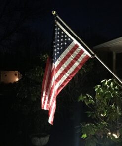 Vet-Mart American Flag, Embroidered Stars and Sewn Stripes, 3-Feet-by-5-Feet 3x5 feet 32 61oXW 4pdDL