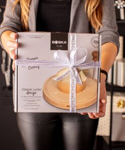 BOSKA Cheese Curler Amigo Stainless Steel - Best for Cheese Wheel or Chocolate - Multifunctional Rust-Proof Shredder - Manual Handheld Flaker - 10 Year Warranty 19 61oYGsyJifL