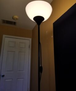 IKEA 101.398.79 NOT Floor Uplight Lamp, 69", Black 30 61oa9q1P2gL