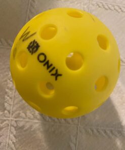 Onix Pure 2 Outdoor Pickleball Balls Yellow 6-Pack 29 61obGhPulKL