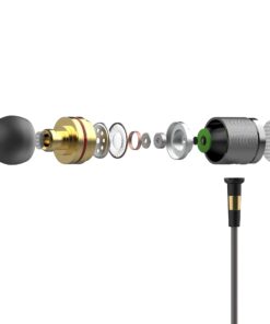 Betron YSM1000 Earphones in Ear Headphones Wired 3.5mm Jack Tangle-Free Cable Case and Noise Isolating Earbuds 29 61obuEdyiSL