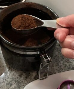 RSVP International Coffee Scoop Collection, 2-Tablespoon, Compact, Stainless Steel Comfort Handle, 2-Tbsp 31 61obx5uG4L