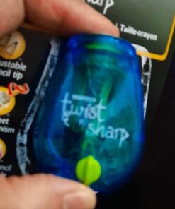 Bostitch Office Twist-n-Sharp Pencil Sharpener, for Kids & Colored Pencils, Assorted Colors (PS1-ADJ) 67 61ocBCqYKWL