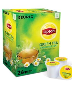 Alternative view of Lipton Green Tea K-Cup Portion Pack for Keurig Brewers, Soothe Green Tea with Chamomile Mint, 24 Count 24 Count (Pack of 1)