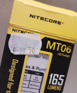 EdisonBright Nitecore MT06MD 180 Lumen Pen-Type LED Flashlight with 2 X AAA Batteries Bundle for Medical Professionals 33 61odaLuyglL