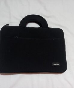 amCase Chromebook Case-11.6 to 12 inch Neoprene Travel Sleeve with Handle-Black 11.6 to 12 inch Black 24 61odnR8XhnL