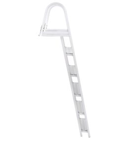 RecPro 5 Step Removable Boarding Boat Ladder | AL-A5 | Marine Pontoon Boat Dock | Heavy Duty Aluminum 27 61odzfIMzwL