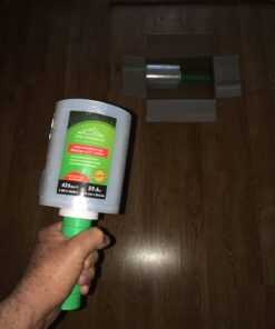 2-Pack Industrial Mini Clear Stretch Wrap Film 80 Gauge 5.1" 1000ft for Pallet Wrap with Plastic Handle,Durable Self-Adhering Packing,Moving,Packaging,Heavy Duty Shrink Film Chuangseed 5.1" x 1000Ft 2-Pack Inches 35 61oe1JO2TLL