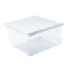 Whirlpool 2188656 WP2188656 Refrigerator Crisper Pan with Humidity Control, Standard, White 36 61oe23KTNWL