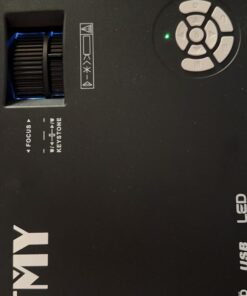 TMY Native 1080P Projector with 5G WiFi and Bluetooth 5.1, 13000 Lumens 4K Supported Mini Projector, Portable Projector Compatible with TV Stick/Phone/PC/DVD/HDMI/AV/USB/SD, Outdoor Movie Projector 66 61ofYqsU1L