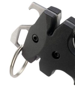 CRKT Knife Maintenance Tool: Tungsten Carbide Sharpener, Ceramic Sharpener Honing Edge, Torx Bits, Bottle Opener, Flat Screwdriver, Keychain Accessory, 9704 19 61ohgL3ipL