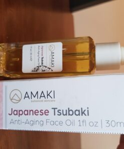 Japanese Tsubaki Oil - Best Face Moisturizer. Face Oil for Gua Sha, Anti Aging, Hydrating and more! Facial Moisturizer for Women by Amaki (30ml) 1.01 Fl Oz (Pack of 1) 36 61oipsM3xAL