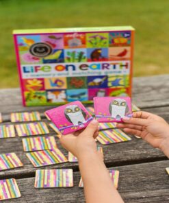eeBoo: Life on Earth, Memory & Matching Game, Developmental and Educational, 24 Pairs to Match, Single or Multiplayer Function, for Ages 3 and up 30 61okBKE9eL