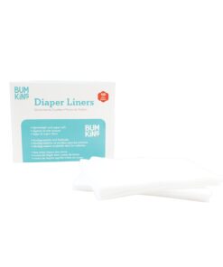 Alternative view of Bumkins Disposable Cloth Fabric Diaper Liner, Biodegradable, Neutral, 100 Count (Pack of 1)
