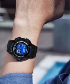 FANMIS Mens Military Multifunction Digital LED Watch Electronic Waterproof Alarm Quartz Sports Watch Blue 26 61omfYFXDLL