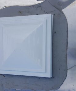 Camco RV Vent Lid | Features an Impact-Resilient Unbreakable Polycarbonate Construction, Comes Pre-Assembled, and Easy to Install (40168),White Ventline (Pre '08 Models)/Elixir ('94 & Up Models) White 27 61onHolbZ3L