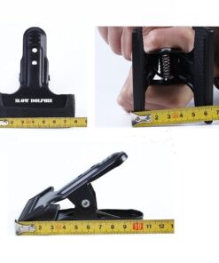 SLOW DOLPHIN Tripod Camera Clip Clamp Flash Reflector Holder Mount with 1/4 Inch Screw 360 Degree Swivel for Studio Backdrop Camera SLR, Digital SLR, Video Came(Black) Tripod Clip Clamp 1 pack 20 61onQWXOScL