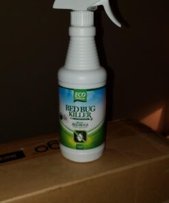Eco Defense Bed Bug Killer - USDA Biobased Dust Mite Spray Natural Repellent Treatment - Child & Pet Friendly - 16 oz 32 61oorVQQK9L