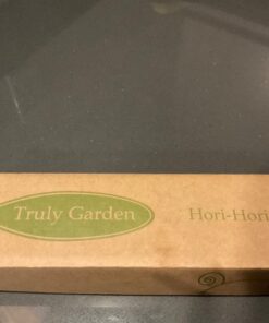 Hori Hori Garden Knife with Diamond Sharpening Rod, Thickest Leather Sheath and Extra Sharp Blade - in Gift Box. Leather Sheath with Rod 49 61oot4tY0XL