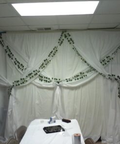 Hoffmaster 114000 Plastic Tablecover Roll, 300' Length x 40" Width, White 40" X 300' Roll 20 61orDpkwtjL