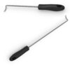 Cave Tools Food Flipper and Meat Hook for Grilling, Flipping, and Turning Vegetables and Meats BBQ Grill and Smoker Accessories, Right-Handed, Large (17 In) + Small (12 In) Right-Handed, 17 Inch + 12 Inch 38 61ov0LJbqnL