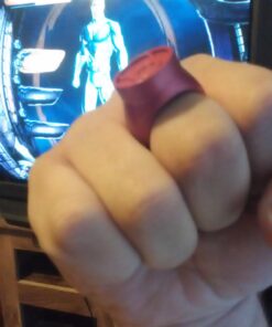 Green Lantern Blackest Night / Brightest Day Set of 9 Power Rings White/Red/Orange/Yellow/Green/Blue/Indigo/Violet/Black by DC Comics 36 61owoJHGJ L