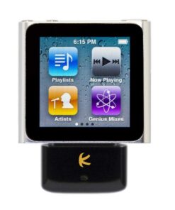 KOKKIA i10s (Black) Tiny Bluetooth iPod Transmitter for iPod/iPhone/iPad with Authentication. Remote controls and local iPod/iPhone/iPad volume control capabilities. Plug and Play. Works with AirPods. 18 61owsuMh L