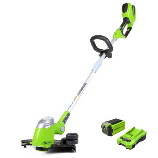 Greenworks 40V 13" Cordless String Trimmer / Edger, 2.0Ah Battery and Charger Included 13" Trimmer (2.0Ah)