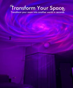 Rossetta Galaxy Projector, Star Projector Light for Bedroom, Bluetooth Speaker and 8 White Noise, Night Light for Kids Adults Game Room, Home Theater, Ceiling, Christmas, Room Decor Black Galaxy 26 61ox71f5qZL