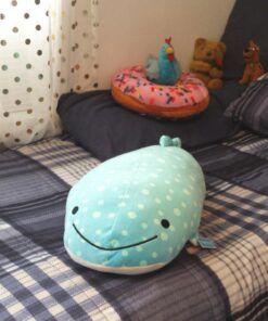 Vintoys Very Soft Blue Whale Shark Big Hugging Pillow Plush Doll Fish Plush Toy Stuffed Animals 27" 38 61oxtaJOhLL