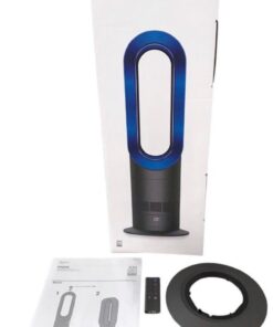 Dyson AM09 Fan Heater, Iron/Blue 9 61oyDtILS8L
