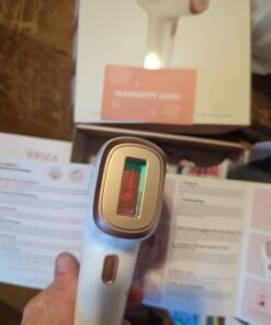 INNZA Laser Hair Removal with Ice Cooling Care Function for Women Permanent,999,999 Flashes Painless IPL Hair Remover, Hair Removal Device for Armpits Legs Arms Bikini Line (1-White) 1-white 31 61ozjXHvTmL
