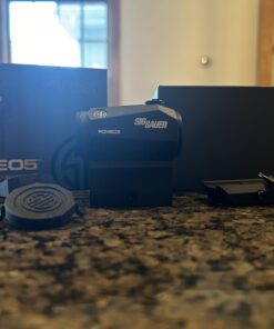 Sig Sauer Romeo5 1X20mm Tactical Hunting Shooting Durable Waterproof Fogproof Illuminated 2 MOA Red Dot Reticle Gun Sight, Picatinny Mount Included 42 61p 9FIWq6L