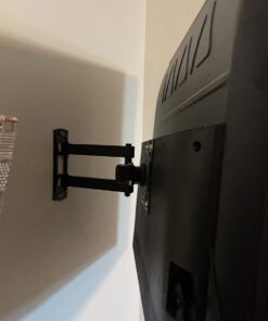 Perlegear Full Motion TV Wall Mount Bracket for Most 17-42 Inch LED LCD Flat Curved Screen TVs & Monitors, Swivel Tilt Extension Rotation with Articulating Arms, Max VESA 200x200mm up to 44lbs 26 61p Ps8HHOL