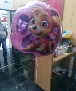 Paw Patrol Girls Pup Skye and Everest Foil Balloons Birthday Party Supplies (5 Piece Bouquet) 18 61p e4ZP4AL