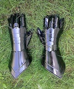NauticalMart Medieval Armor Gauntlet Steel Armour Knight Hand Guard 5 61p qDoyxL