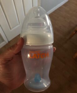 Munchkin® Latch™ Anti-Colic Baby Bottle with Ultra Flexible Breast-like Nipple, BPA Free, 8 Ounce, 3 Pack 8 Ounce (3 Pack) 8 Ounce (3 Pack) 35 61p0ZcozHUL